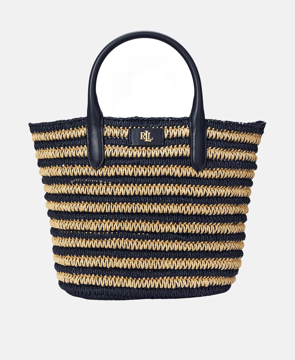 Lauren Ralph Lauren kabelka shopper Námořnická modrá 4