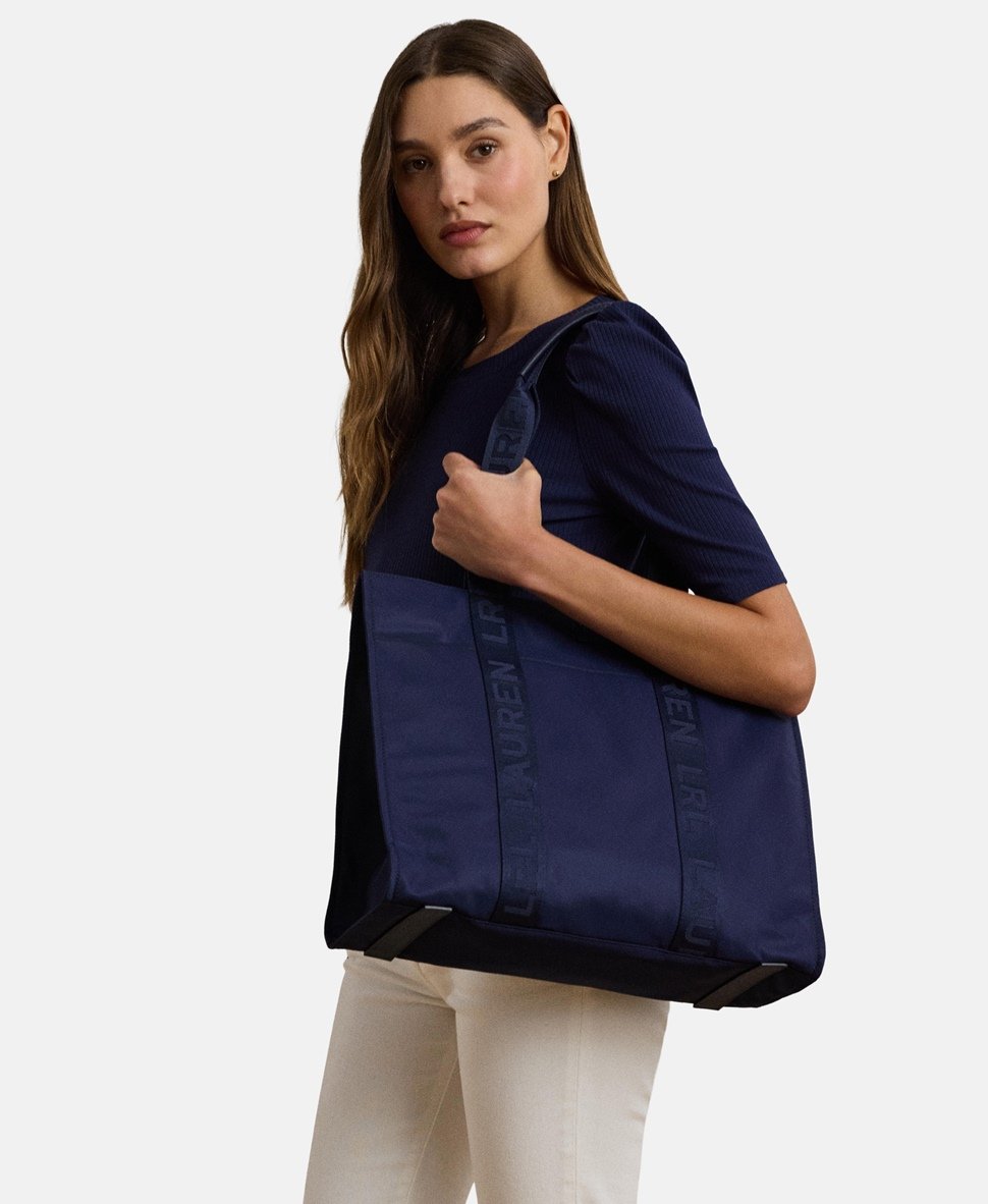 Lauren Ralph Lauren kabelka shopper Námořnická modrá 2