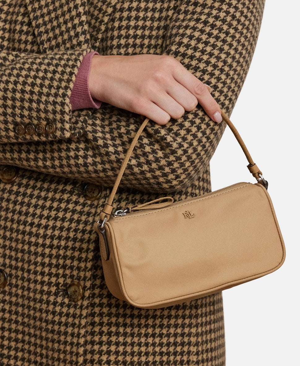 Lauren Ralph Lauren kabelka přes rameno Khaki 6