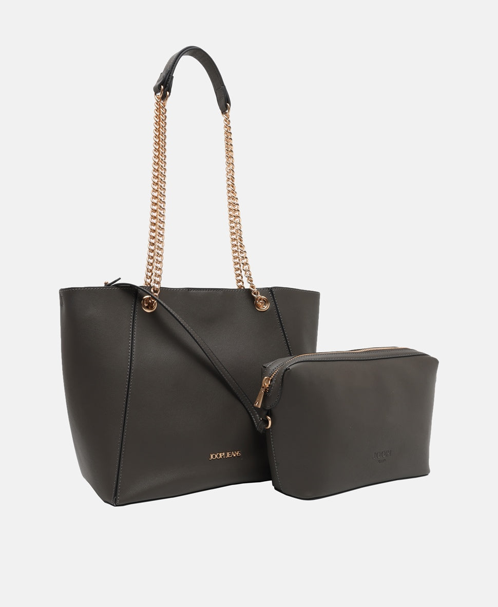 Joop! Jeans kabelka shopper Tmavě šedá 2
