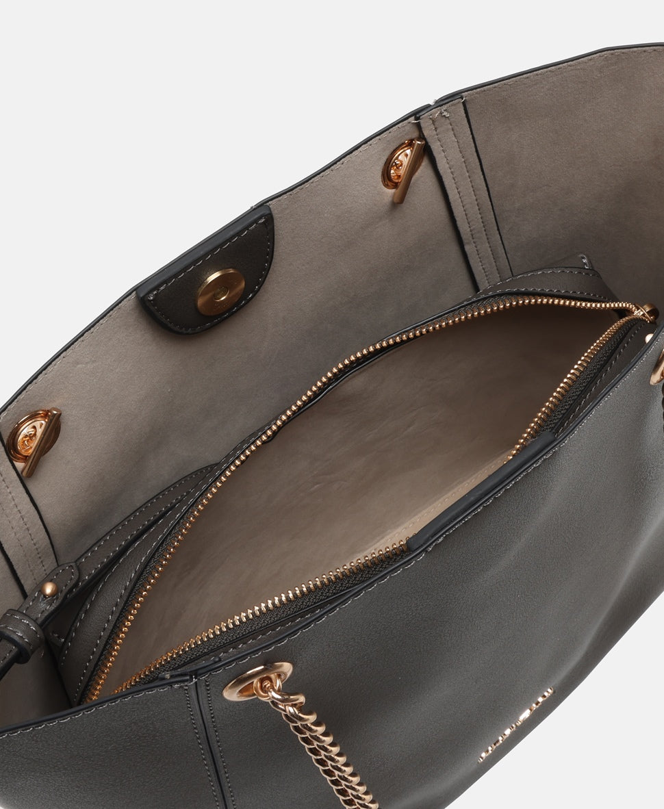 Joop! Jeans kabelka shopper Tmavě šedá 3