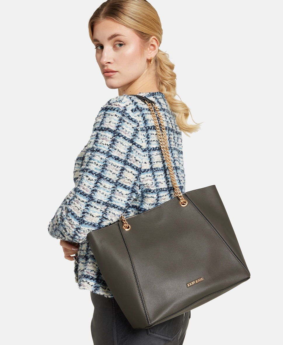 Joop! Jeans kabelka shopper Tmavě šedá 5