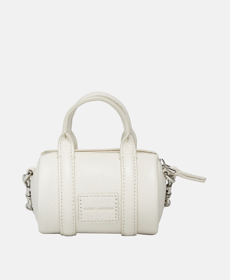 Marc Jacobs Kožená kabelka přes rameno Přírodní 4
