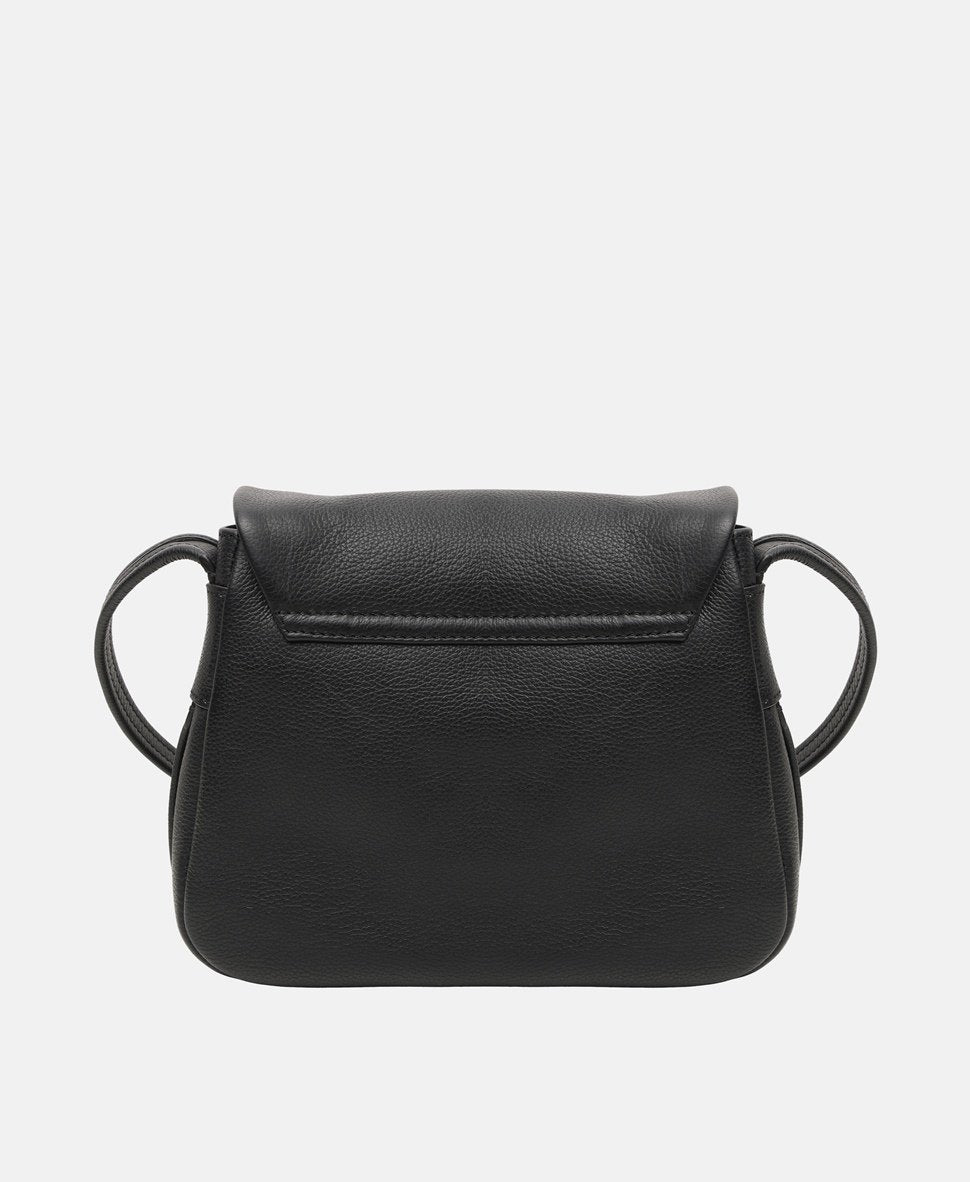 Lacoste Kožená messenger taška Černá 4