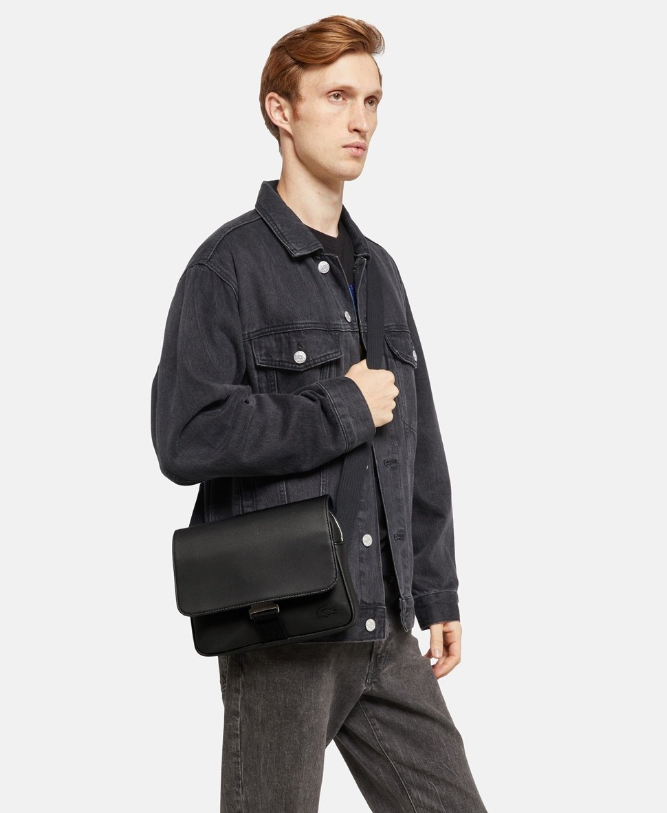Lacoste taška messenger Černá 5