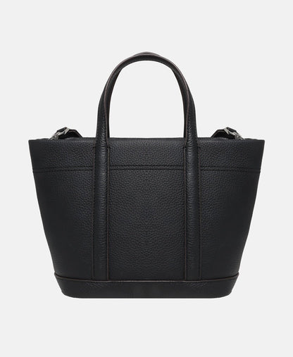 Bogner kožená kabelka tote Černá 4