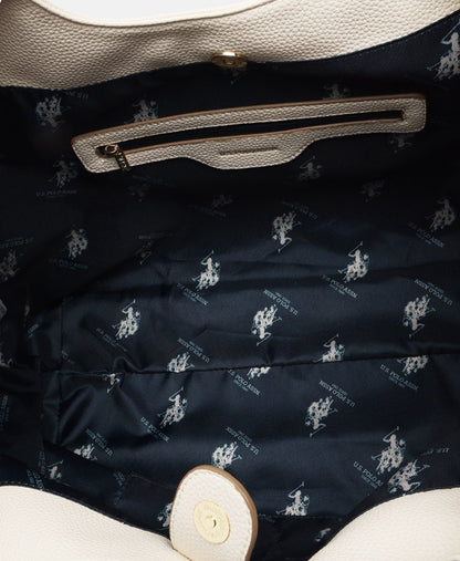 U.S. Polo Assn. kabelka Bílá 3