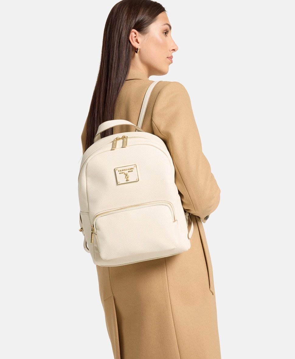 U.S. Polo Assn. batoh Bílá vlna 5