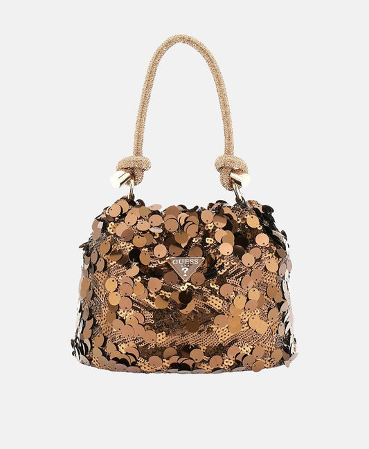 Guess kabelka Bronzová 1