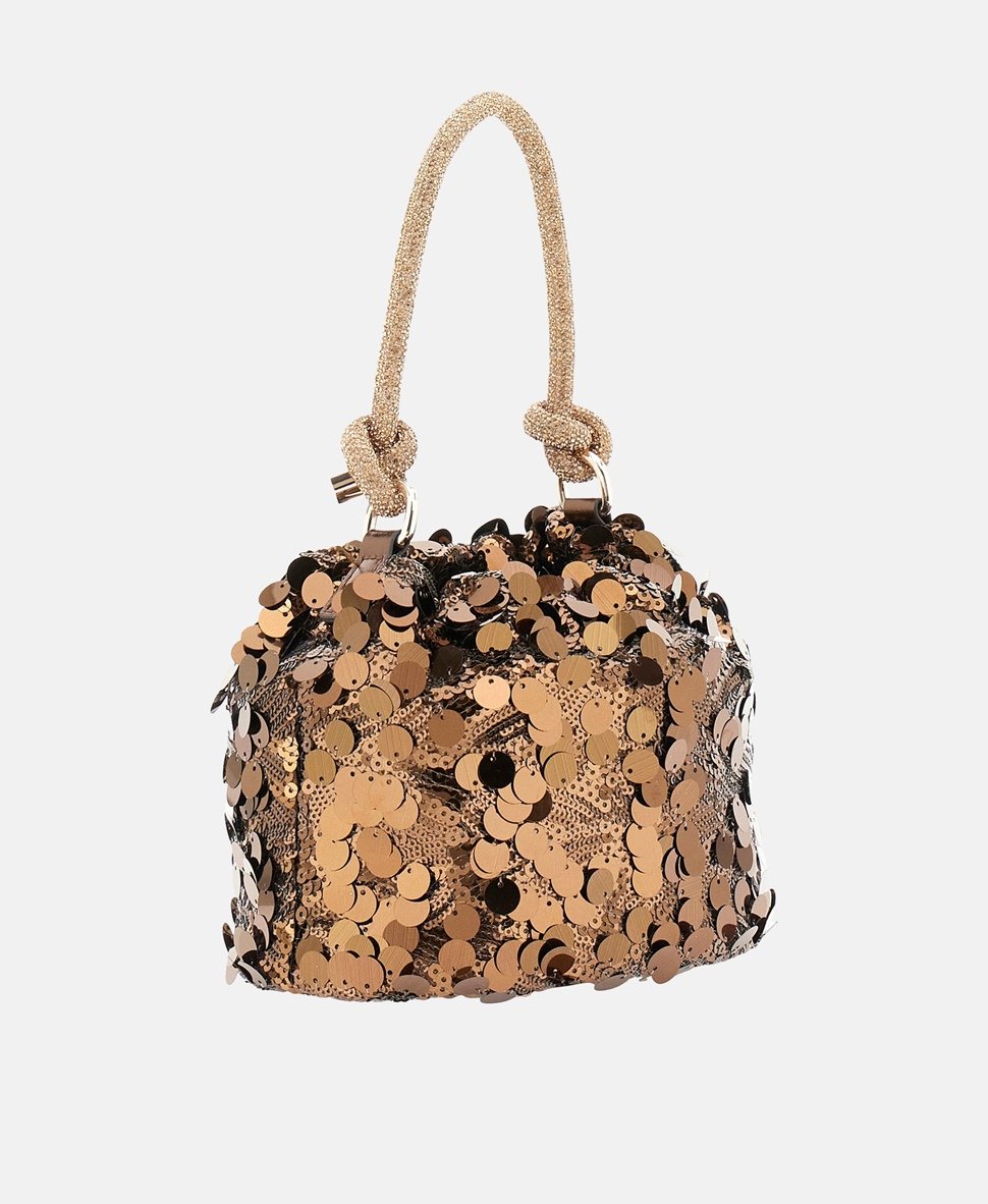 Guess kabelka Bronzová 4