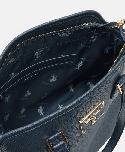 U.S. Polo Assn. kabelka shopper Tmavě modrá 3
