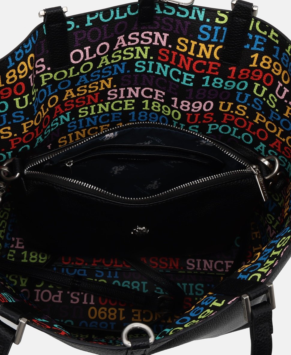 U.S. Polo Assn. kabelka tote Černá 3