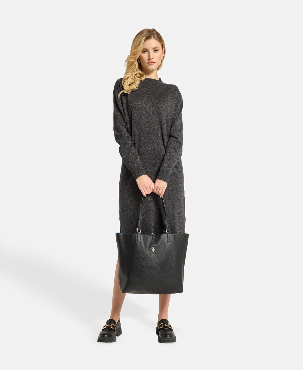 U.S. Polo Assn. kabelka tote Černá 5