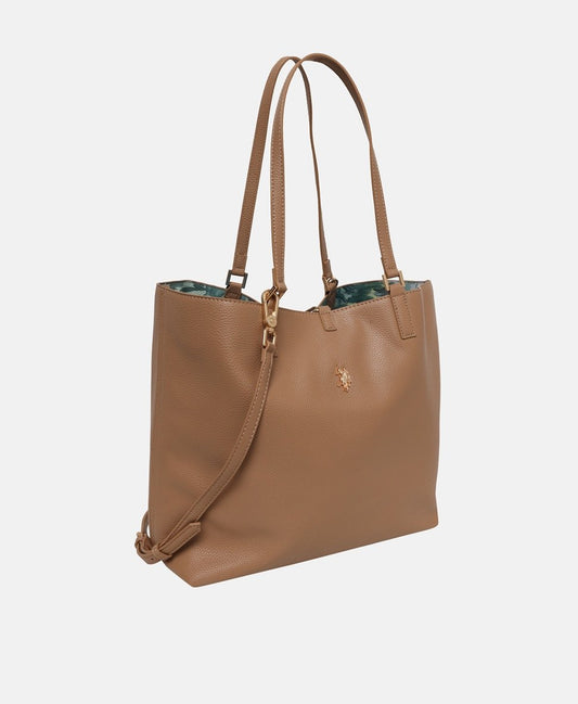 U.S. Polo Assn. kabelka tote Béžová 1
