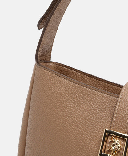 U.S. Polo Assn. kabelka přes rameno Taupe 2
