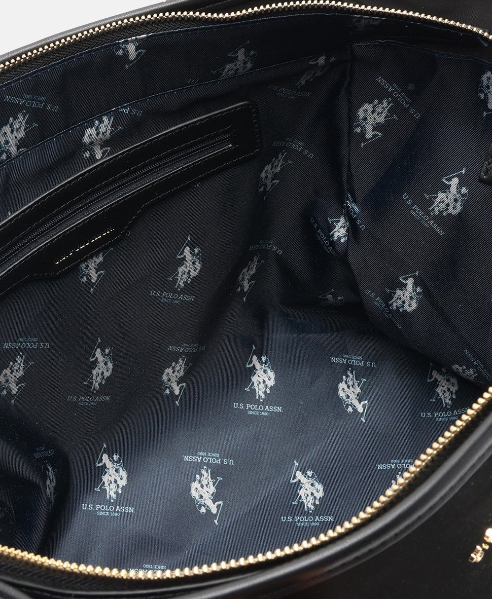 U.S. Polo Assn. kabelka přes rameno Černá 3