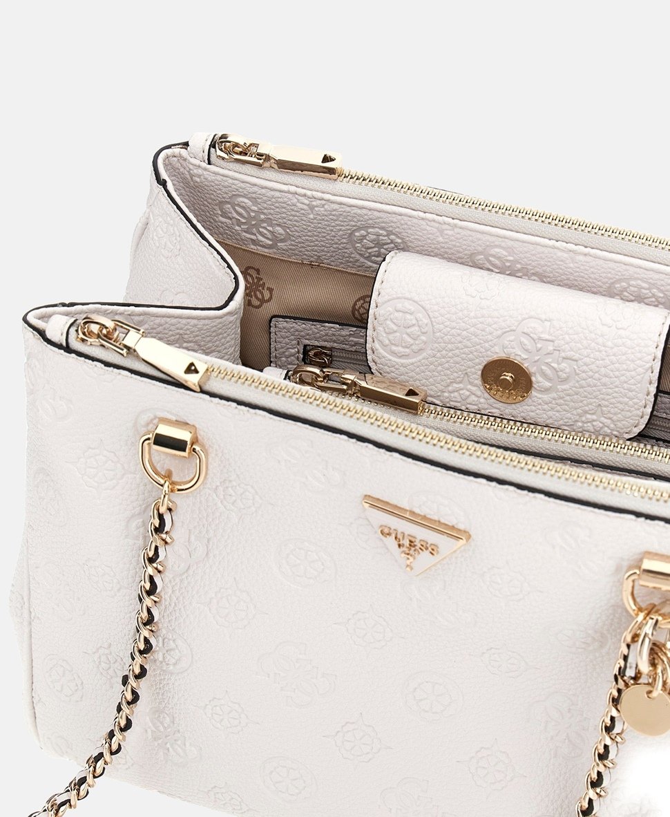 Guess kabelka Bílá vlna 2