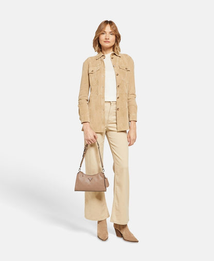 Guess kabelka přes rameno Taupe 5