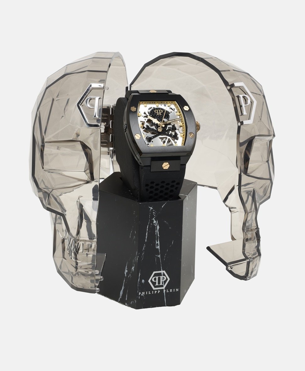 Philipp Plein hodinky Černá 5
