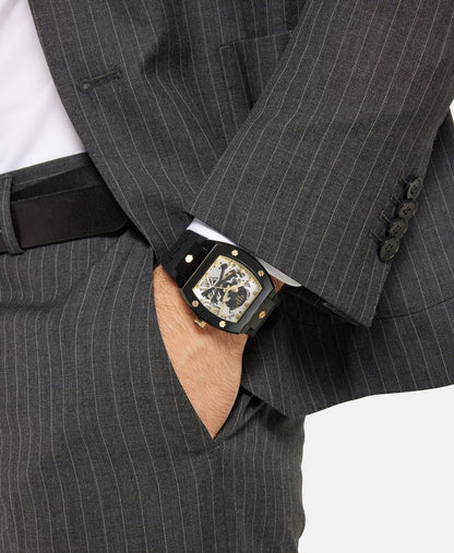 Philipp Plein hodinky Černá 6