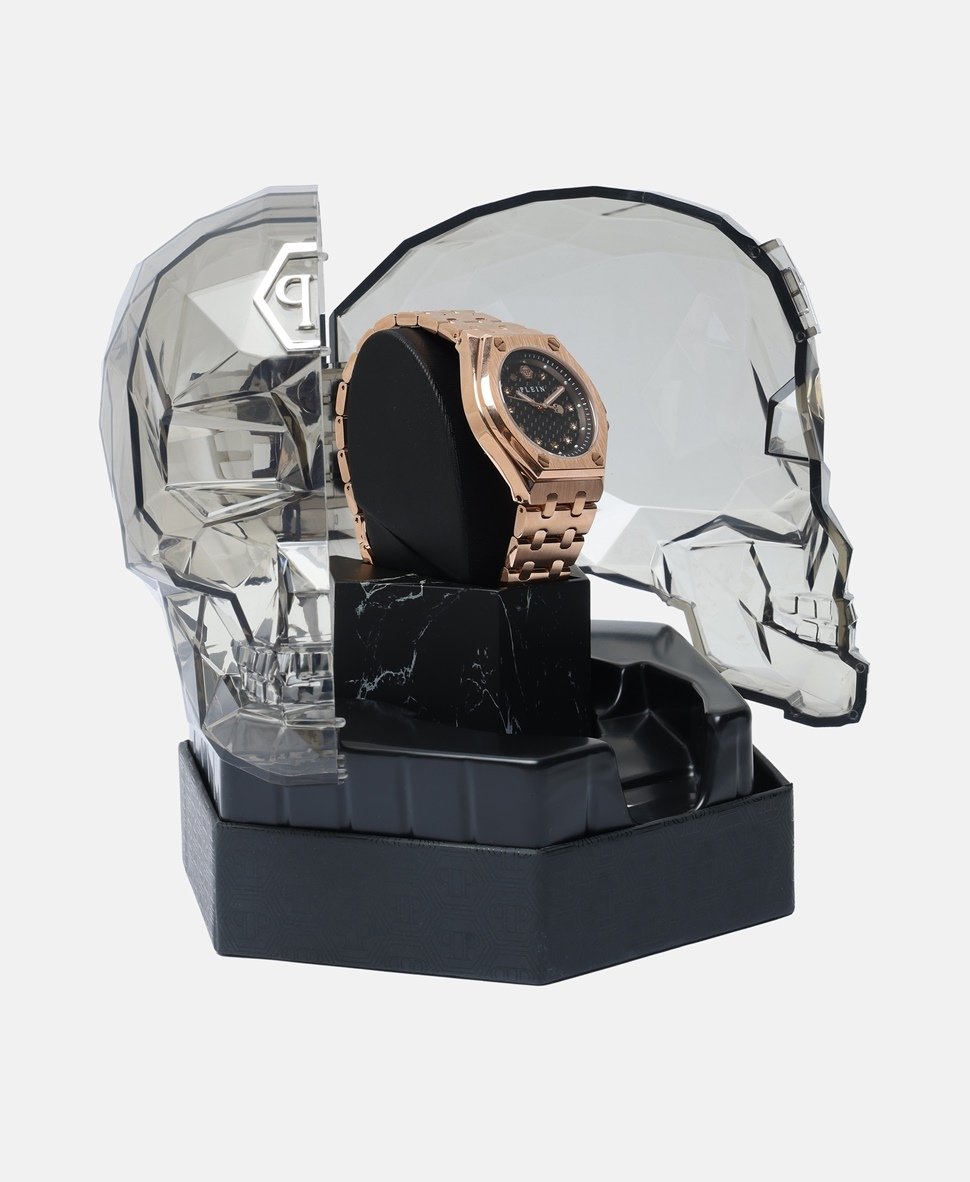 Philipp Plein hodinky Růžově zlatá 4