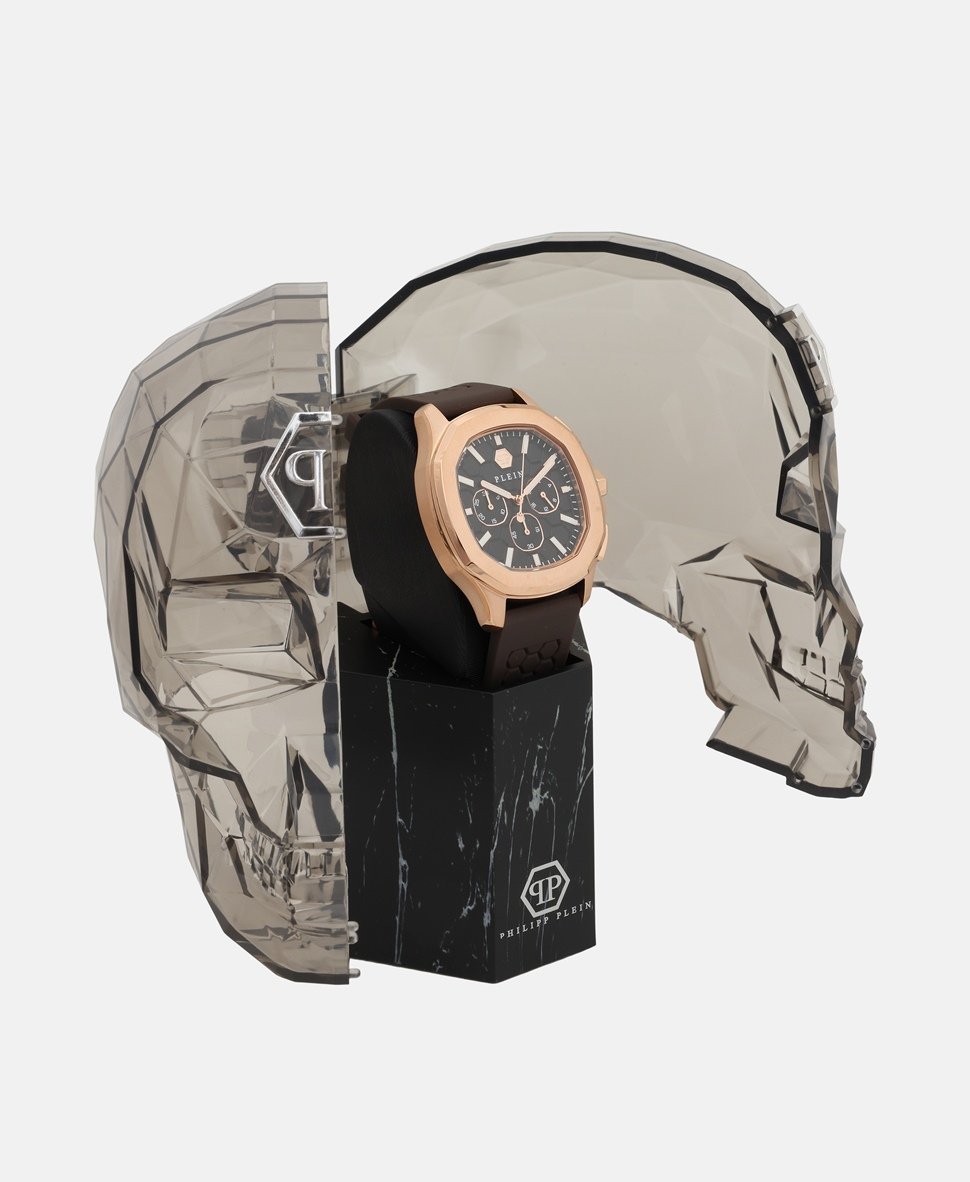 Philipp Plein hodinky Růžově zlatá 4