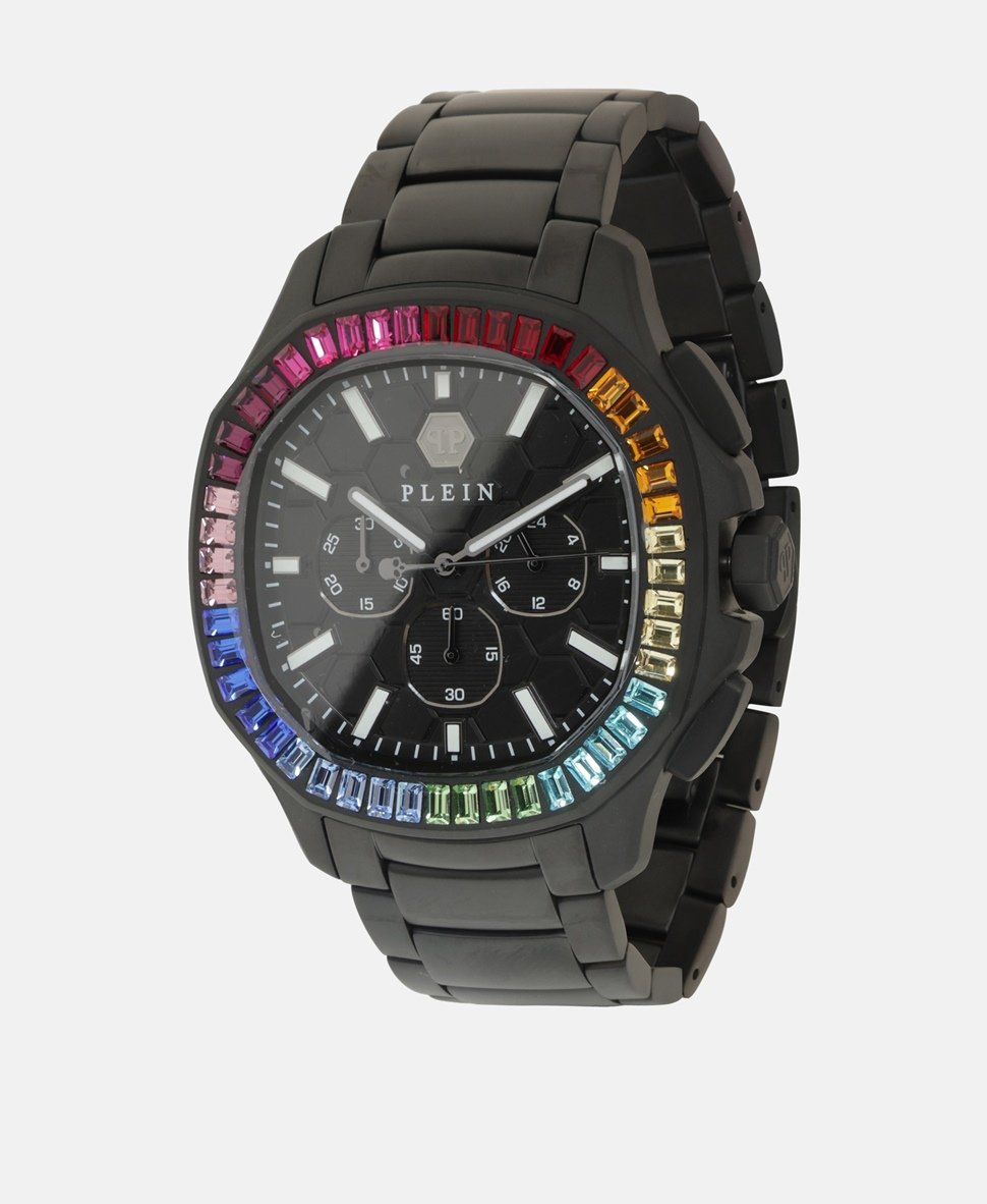 Philipp Plein hodinky Černá 1
