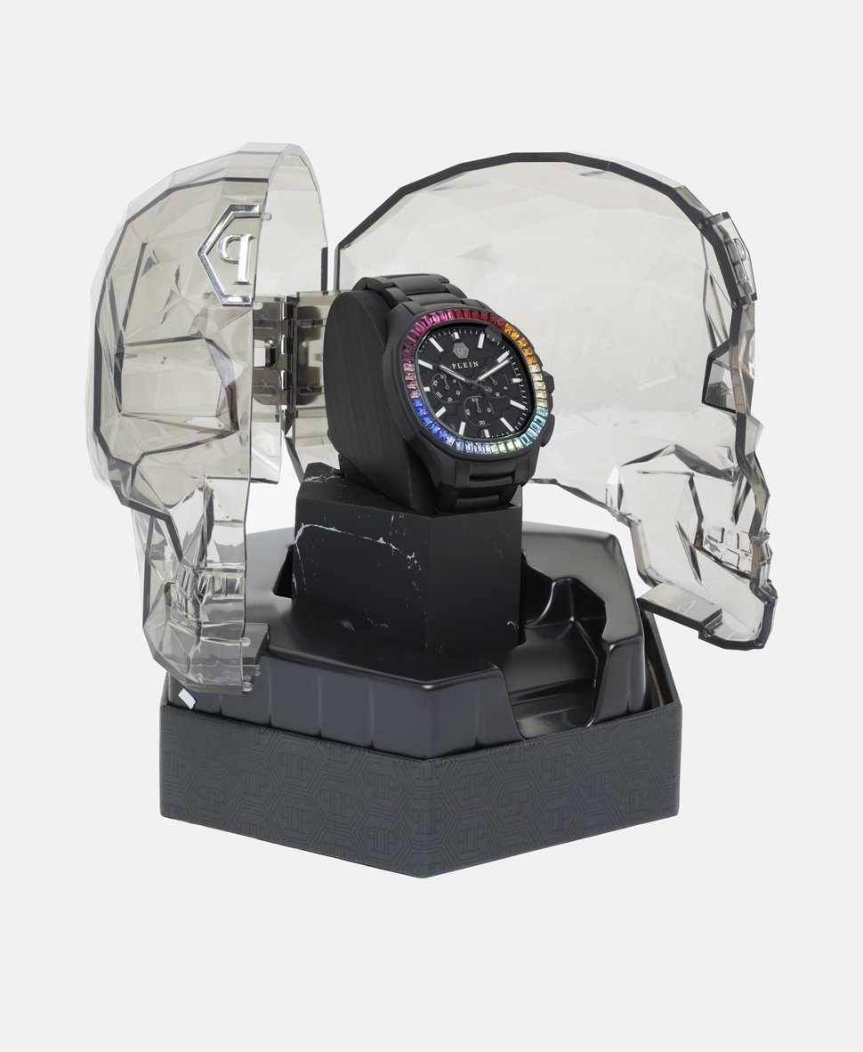 Philipp Plein hodinky Černá 4