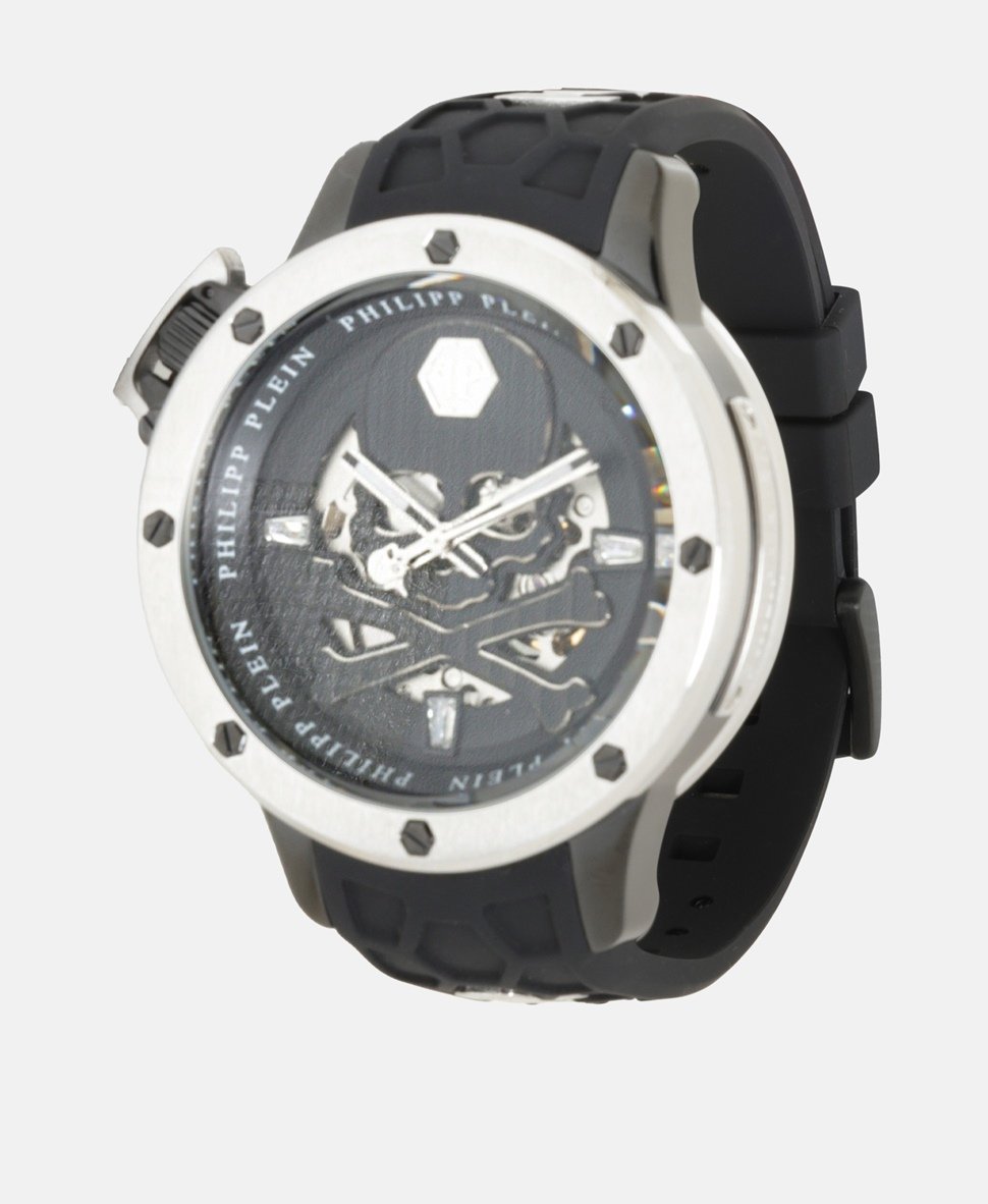 Philipp Plein hodinky Stříbrná 1
