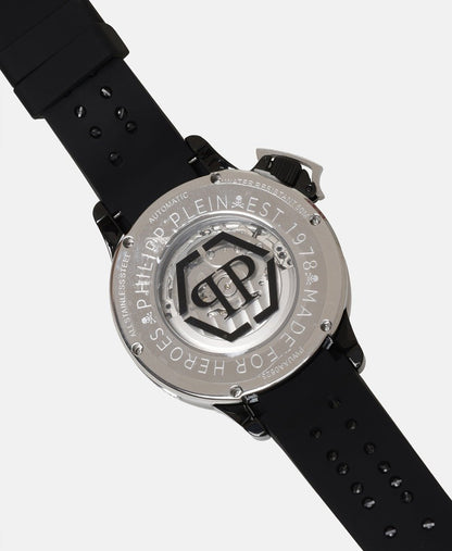 Philipp Plein hodinky Stříbrná 4