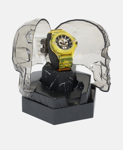 Philipp Plein hodinky Žlutá 4