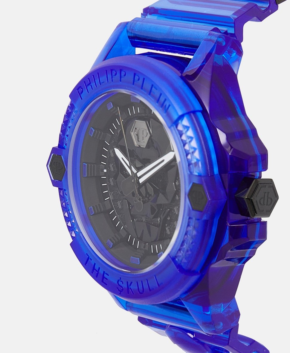 Philipp Plein hodinky Modrá 2