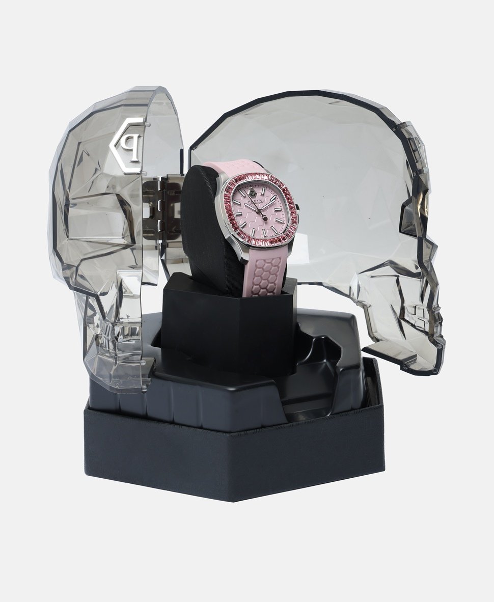 Philipp Plein hodinky Stříbrná 4