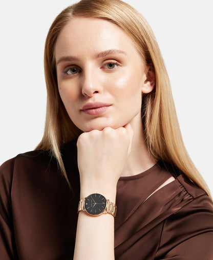 Isabella Ford hodinky s vyměnitelným řemínkem Růžově zlatá 5