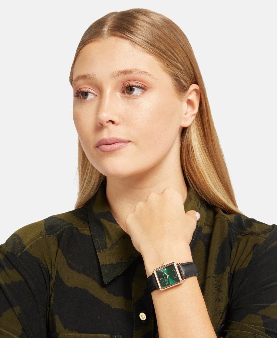 Isabella Ford hodinky s diamantem Černá 5