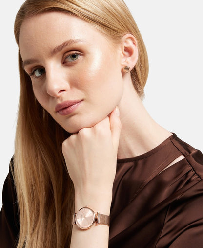 Isabella Ford hodinky Růžově zlatá 5