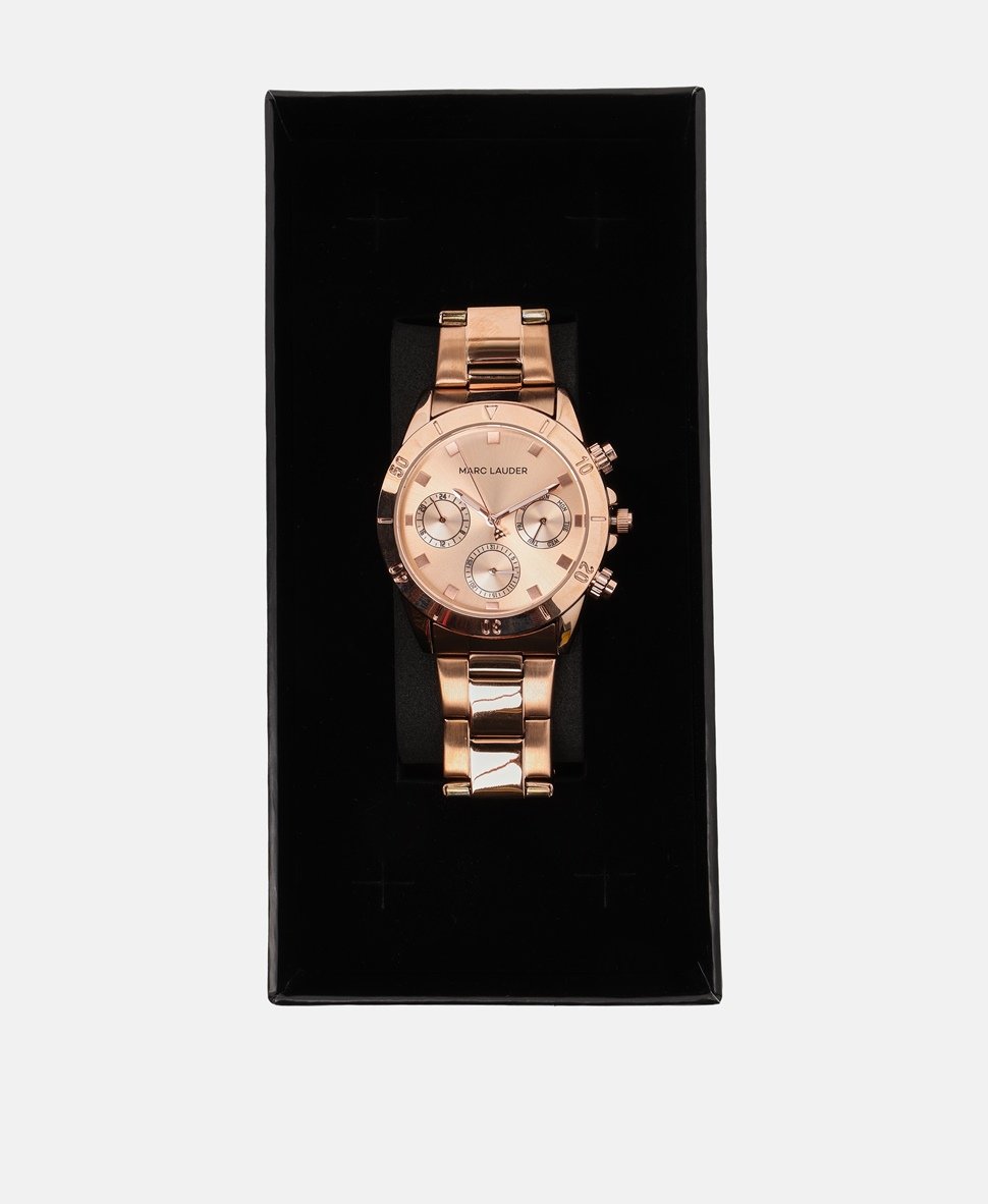 Marc Lauder hodinky Růžově zlatá 4