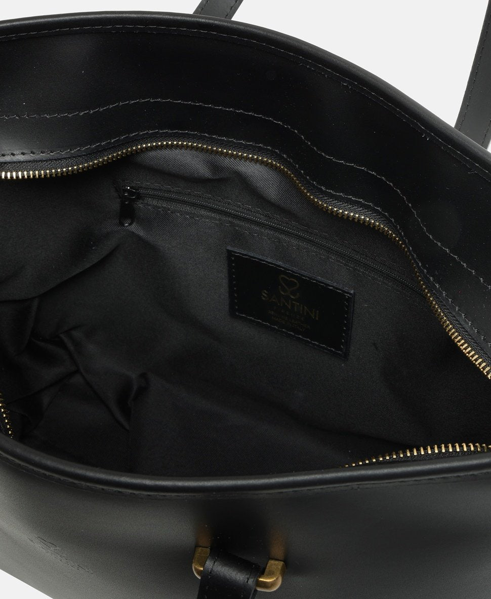 Santini Firenze kabelka shopper Černá 3