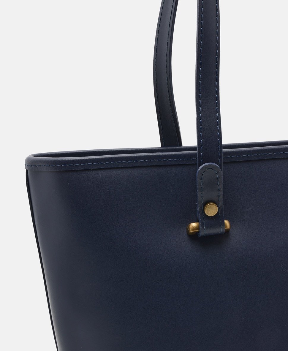 Santini Firenze kabelka shopper Tmavě modrá 2