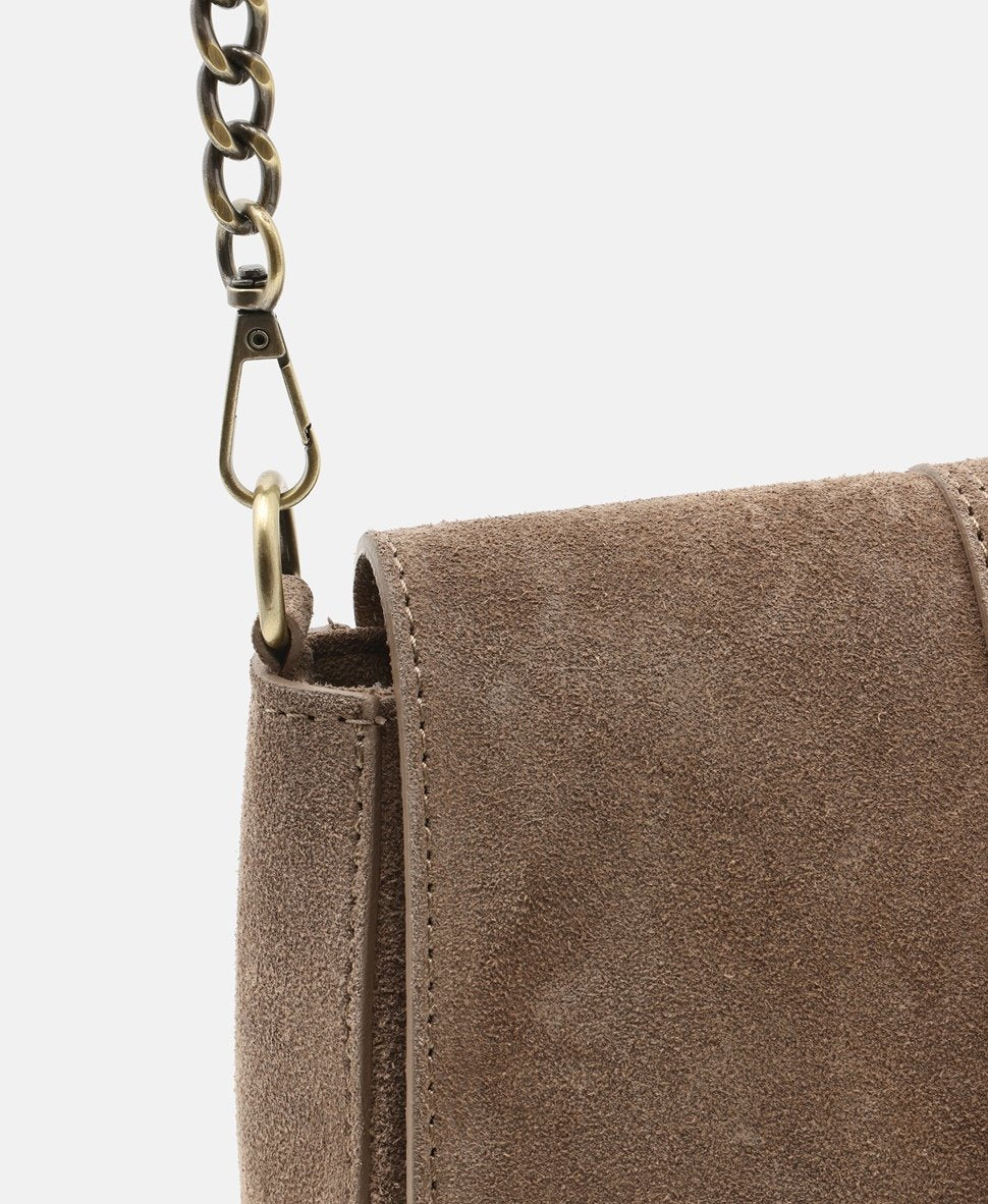 Santini Firenze Kožená messenger taška Camel 2