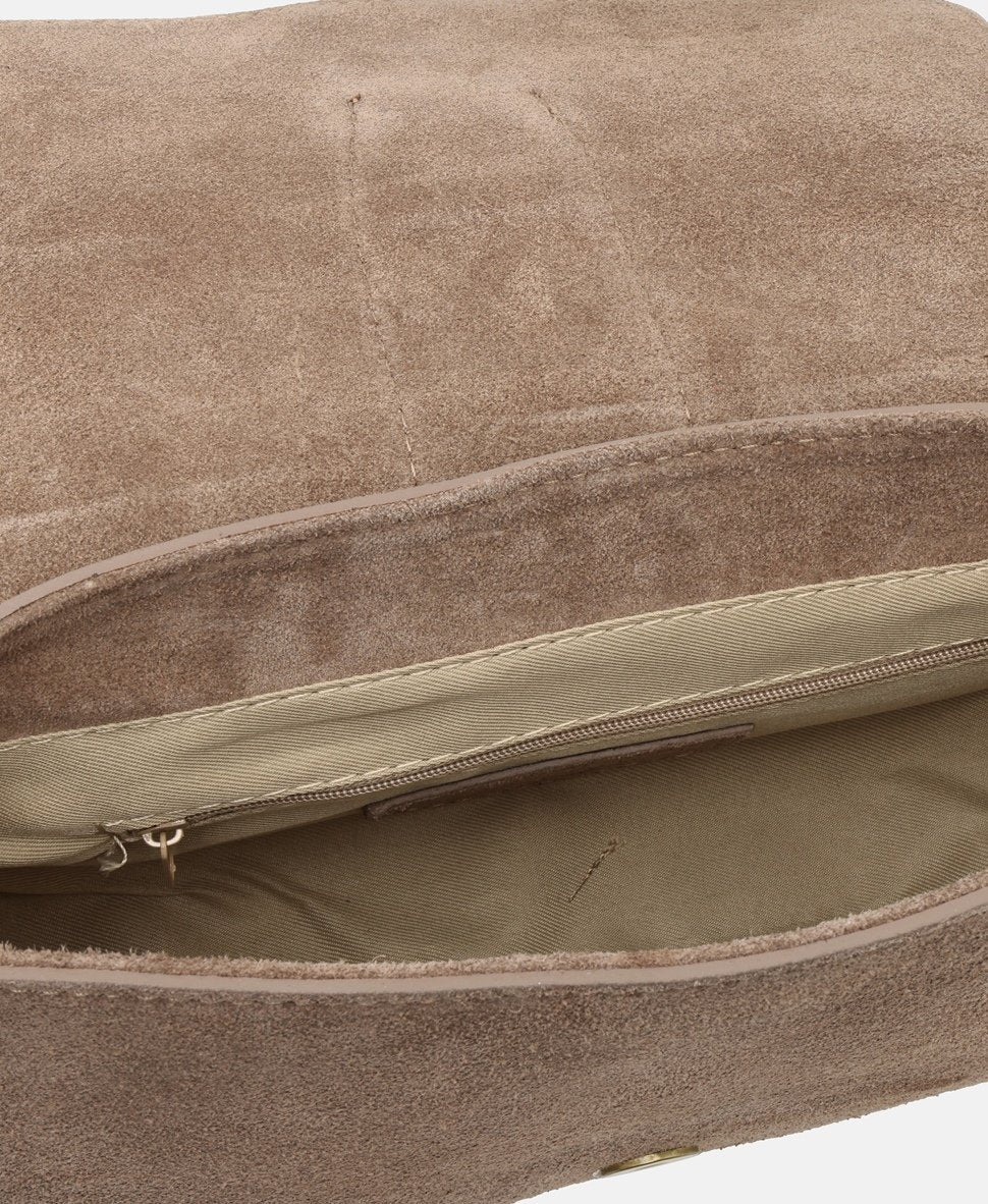 Santini Firenze Kožená messenger taška Camel 3
