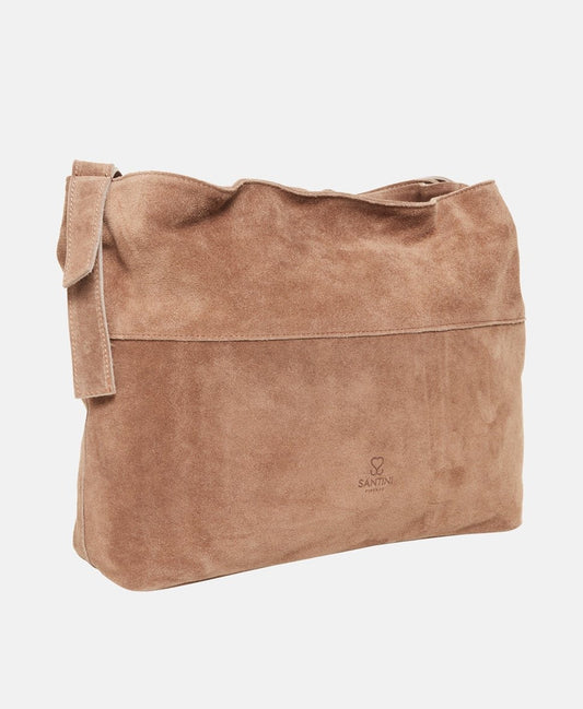 Santini Firenze kožená kabelka Camel 1