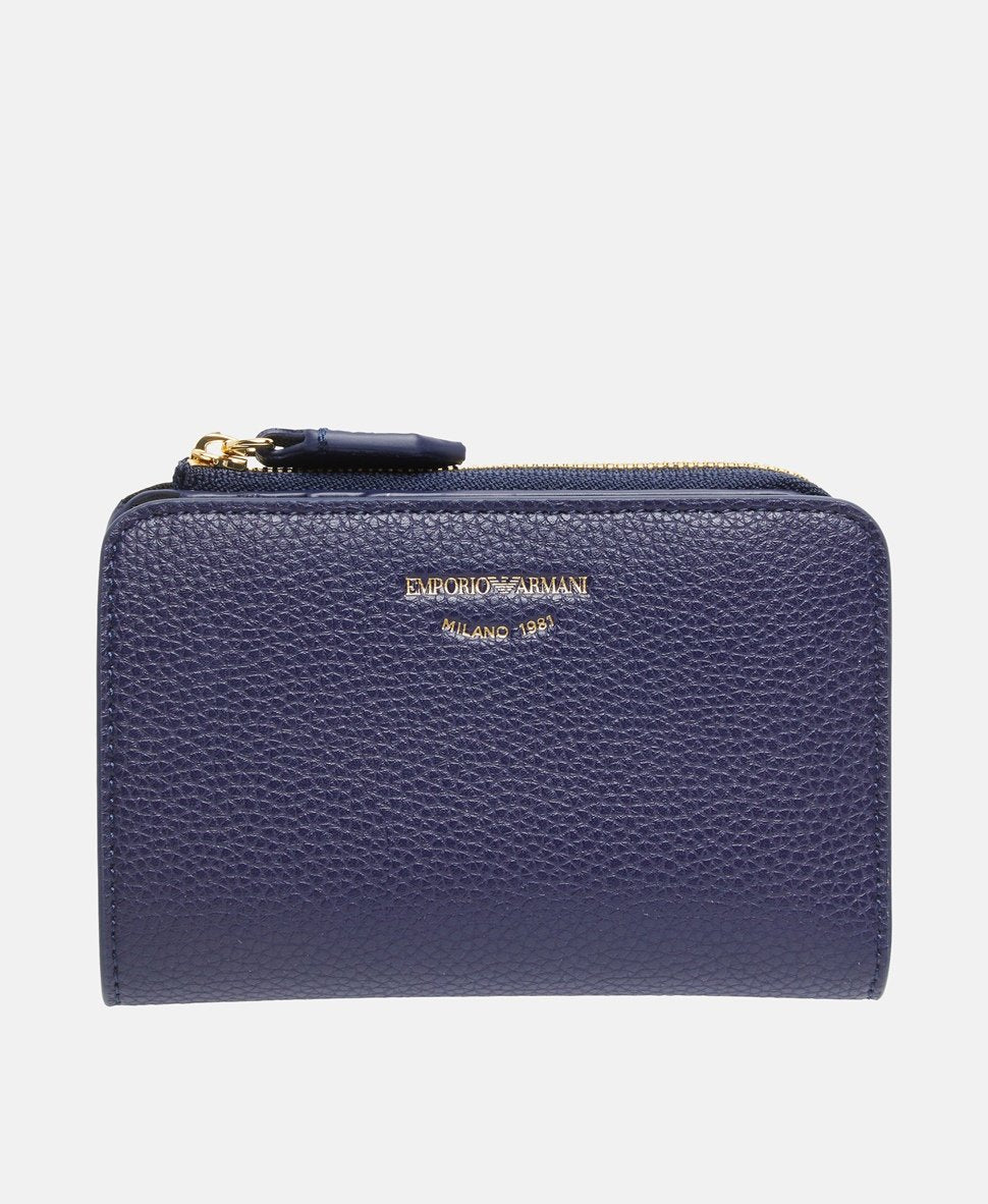 Emporio Armani peněženka Tmavě modrá 1