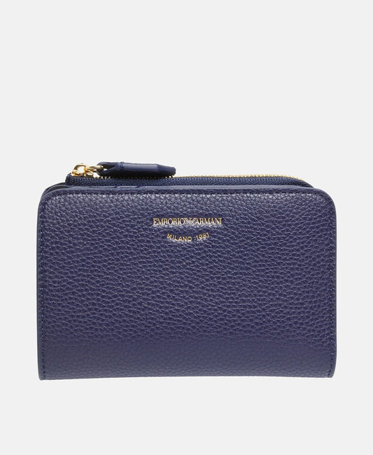 Emporio Armani peněženka Tmavě modrá 1
