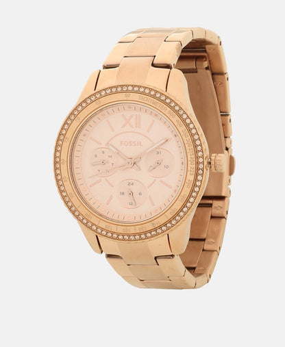 Fossil hodinky Růžově zlatá 1