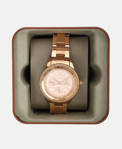 Fossil hodinky Růžově zlatá 4