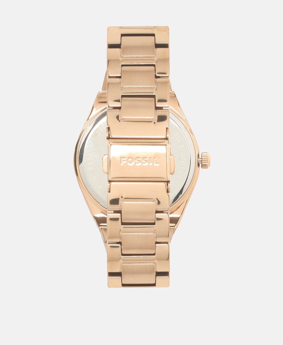 Fossil hodinky Růžově zlatá 3