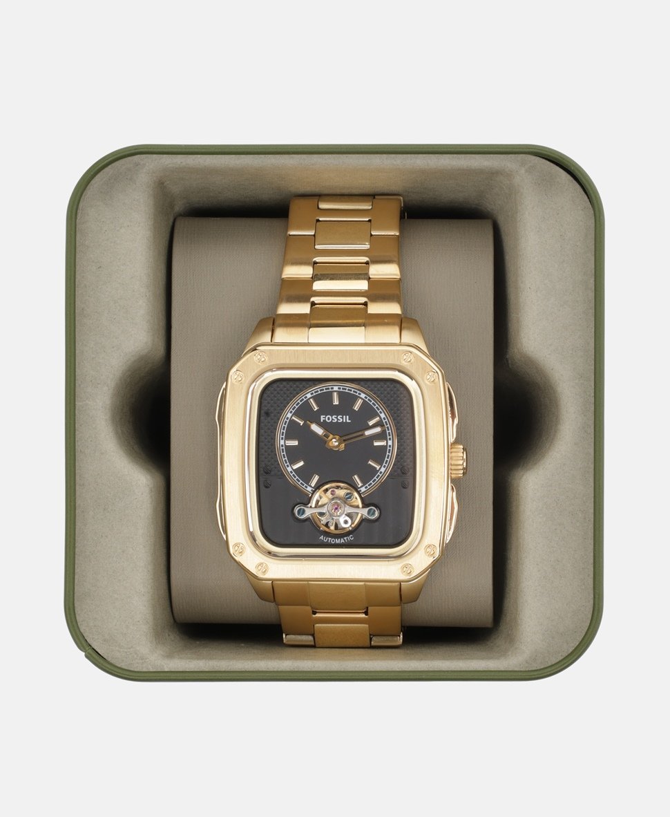 Fossil automatické hodinky Zlatá 4