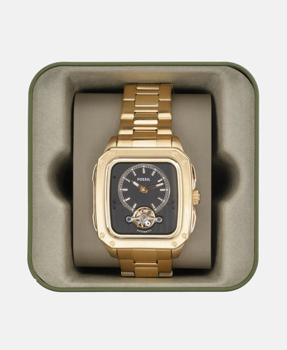 Fossil automatické hodinky Zlatá 4