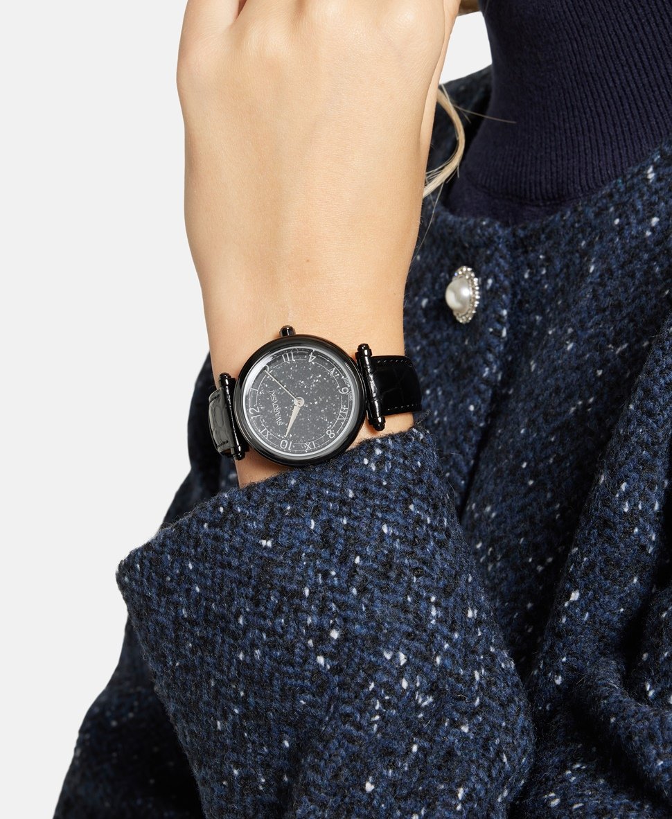 Swarovski hodinky Černá 5